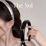  Cài Tóc Da Bóng Mini Bow 