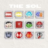  Charm Titan Italian Bracelet - Marvel Hero 