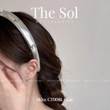  Cài Tóc Da Bóng Mini Bow 