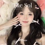  Set 2 Kẹp Tóc Hàn Quốc The Bow 