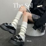  Tất Hàn Quốc Nhún Ống Chân 