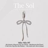  Khuyên Tai Hợp Kim The Bow - Mẫu 197 