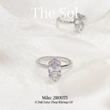  Nhẫn Titan Diamond Marquise 