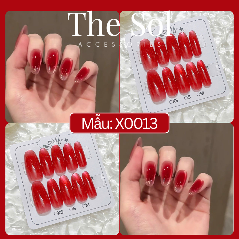  Bộ Nailbox Thiết Kế 10 Móng - X0013 