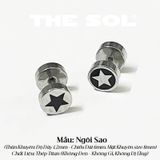  Khuyên Tai Titan Unisex The Star 