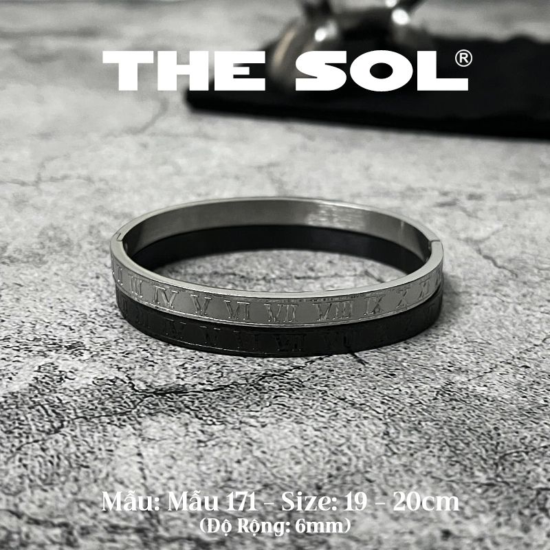  Vòng Tay Titan Unisex The Roman - 6mm - Mẫu 171 