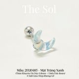  Khuyên Tai Thép Titan Màu Sắc Hologram [1 CHIẾC] 