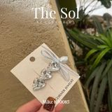  Kẹp Tóc Hàn Quốc Triple Dia Hearts - 1 Chiếc 