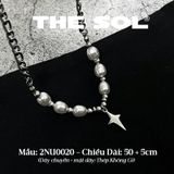  Dây Chuyền Titan Pearl & Cross 