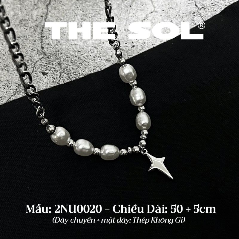  Dây Chuyền Titan Pearl & Cross 
