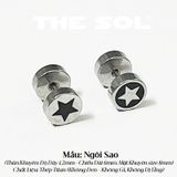  Khuyên Tai Titan Unisex The Star 