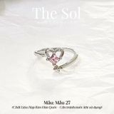  Nhẫn Hàn Quốc Pinky Heart - Mẫu 27 