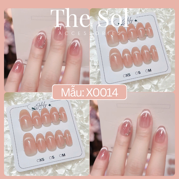  Bộ Nailbox Thiết Kế 10 Móng - X0014 