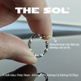  Khuyên Tai Titan Unisex Curve Hoops - Dạng Kẹp 