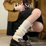  Tất Hàn Quốc Nhún Ống Chân 