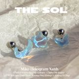  Khuyên Tai Thép Titan Màu Sắc Hologram 