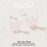  Bông Tai Nhựa Hologram Butterfly 