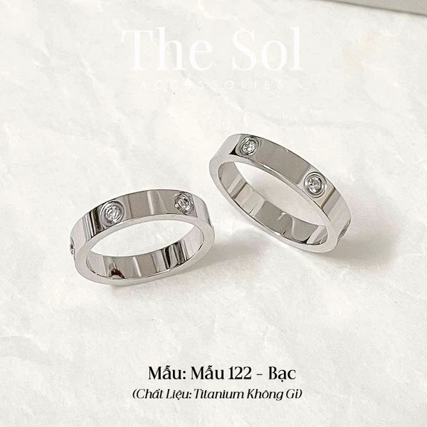  Nhẫn Titan Cati Ngọc 