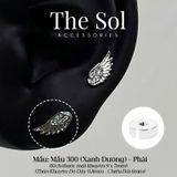  Khuyên Tai Thép Xi Mạ The Wing - Mẫu 300 