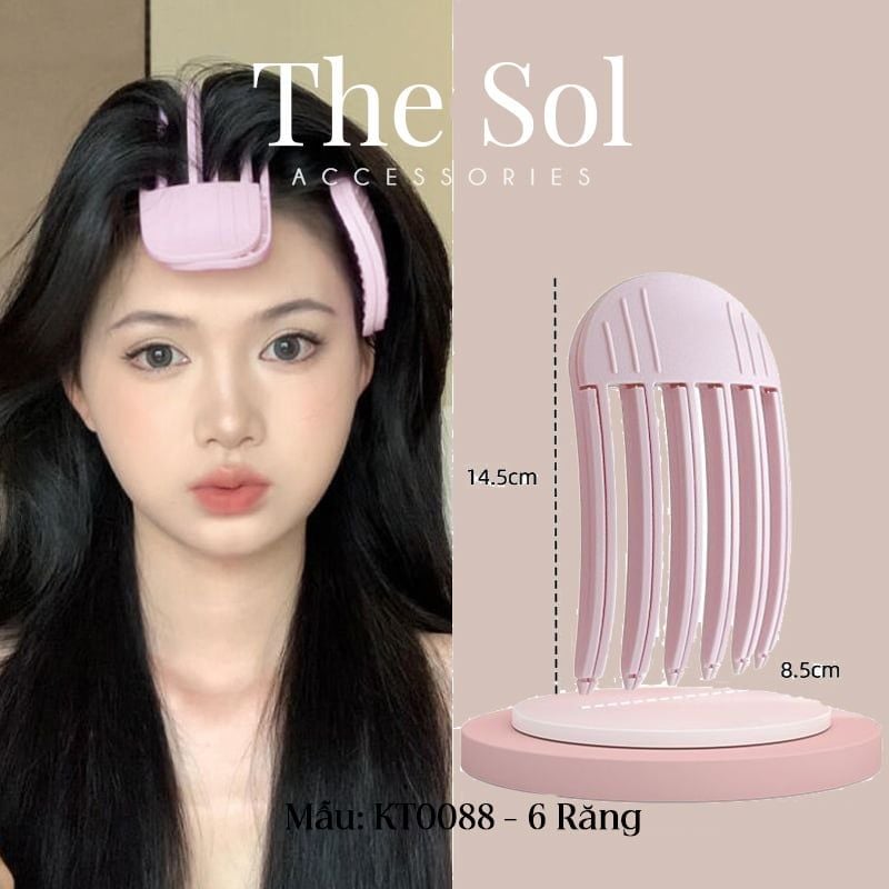  Kẹp Tóc Hàn Quốc Phồng Chân Tóc 