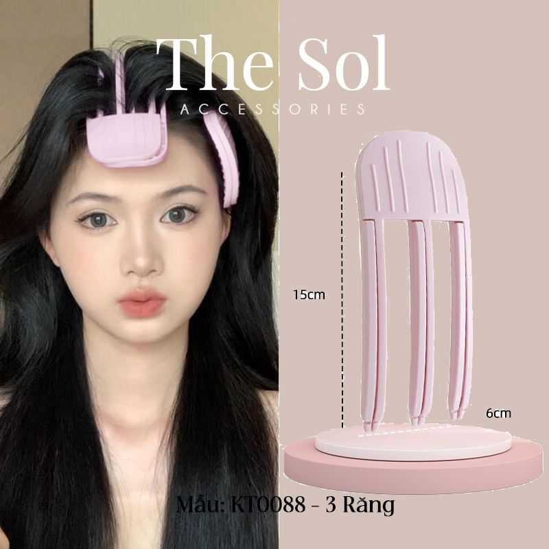  Kẹp Tóc Hàn Quốc Phồng Chân Tóc 
