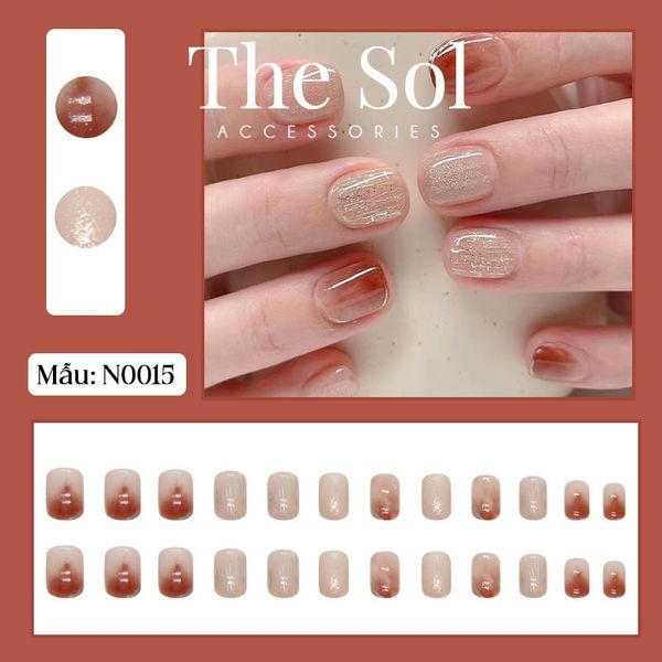  Bộ Nailbox 24 Móng - N0015 
