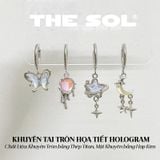  Khuyên Tai Titan The Heart - Mẫu T122 