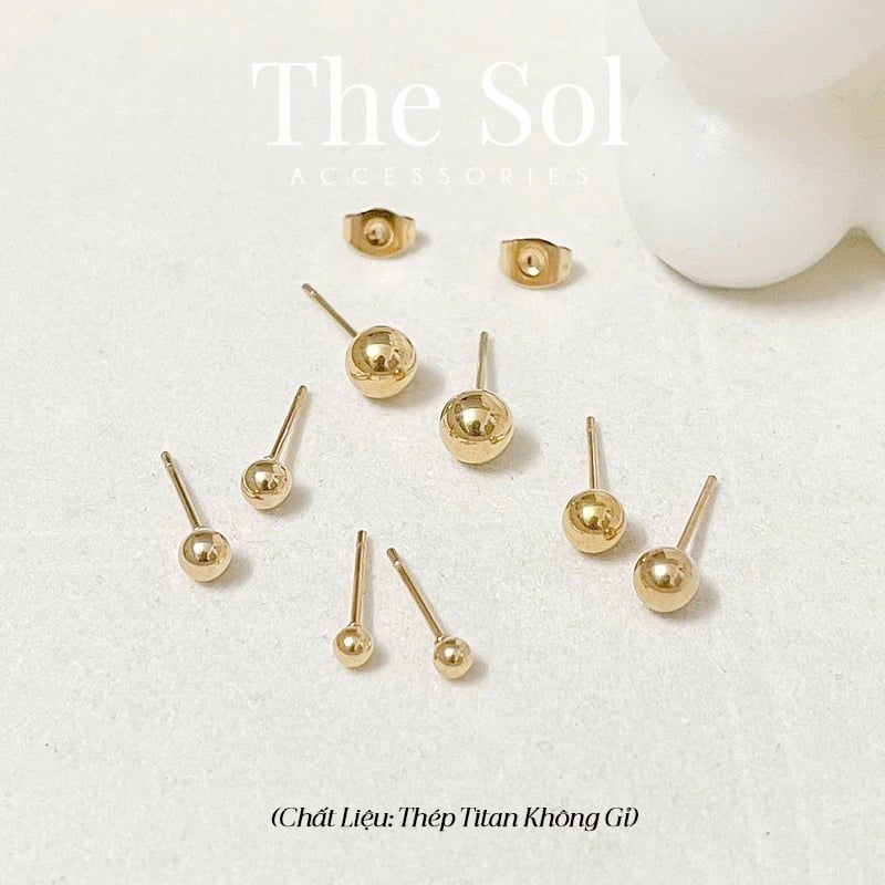  Bông Tai Titan Unisex The Basic 