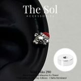  Khuyên Tai Thép Xi Mạ The Kitty - Mẫu 290 