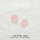  Bông Tai Nhựa Mini Rose 
