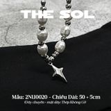  Dây Chuyền Titan Pearl & Cross 