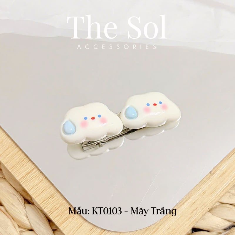  Kẹp Tóc Hàn Quốc Cloud & Star 