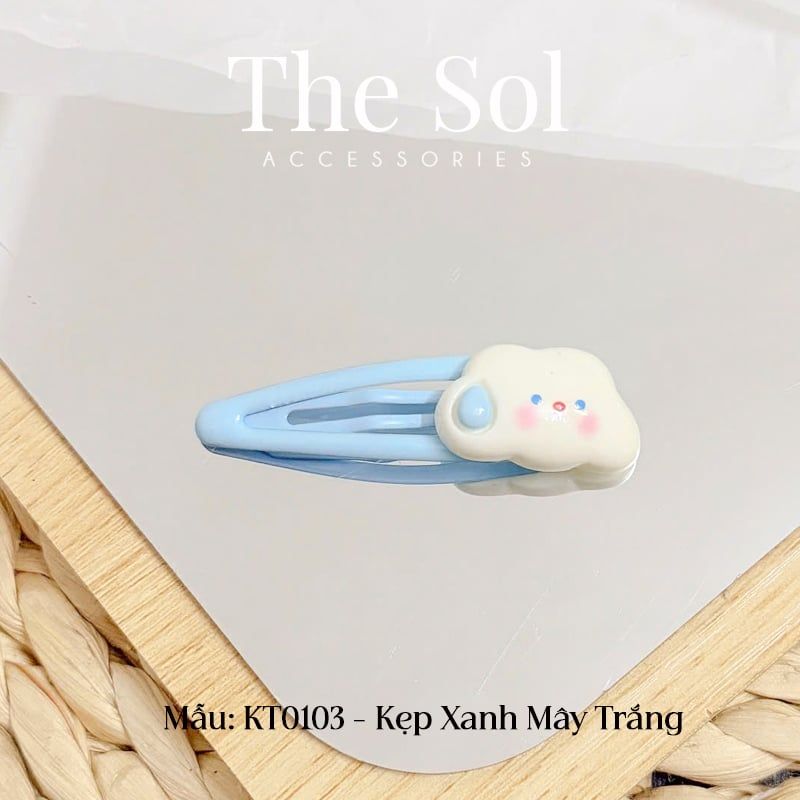  Kẹp Tóc Hàn Quốc Cloud & Star 