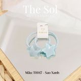  Set 2 Chiếc Cột Tóc Hàn Quốc Cloud & Star 
