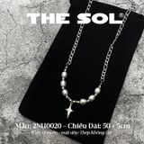  Dây Chuyền Titan Pearl & Cross 