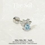  Khuyên Tai Thép Xi Mạ Cat's Feet - Mẫu 282 