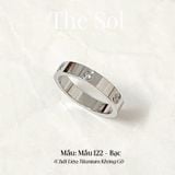  Nhẫn Titan Cati Ngọc - Mẫu 122 