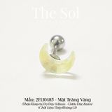  Khuyên Tai Thép Titan Màu Sắc Hologram [1 CHIẾC] 