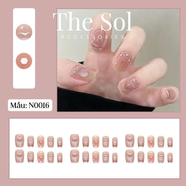  Bộ Nailbox 24 Móng - N0016 