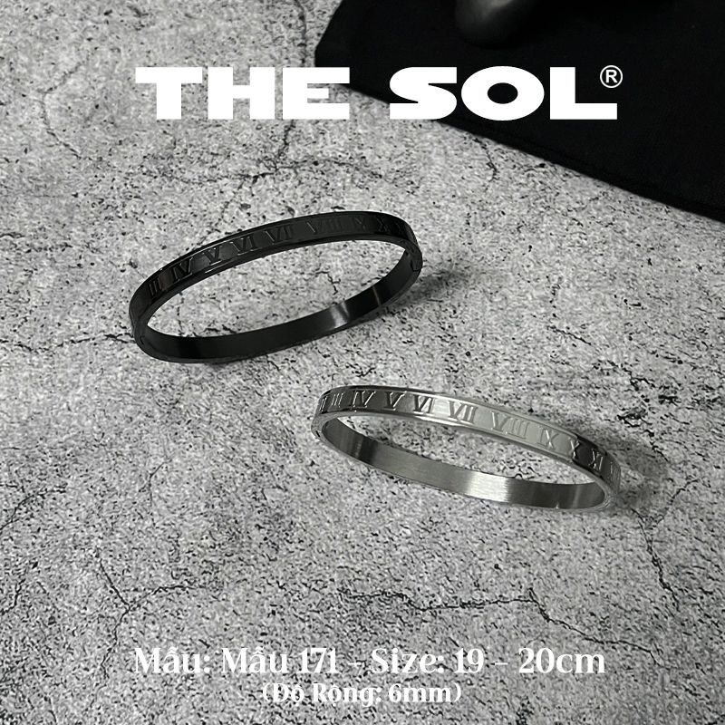  Vòng Tay Titan Unisex The Roman - 6mm - Mẫu 171 