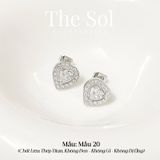  Bông Tai Titan Diamond Heart 