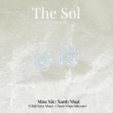  Bông Tai Nhựa Mini Rose 