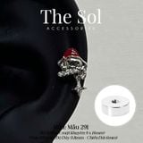  Khuyên Tai Thép Xi Mạ Bling Puppy - Mẫu 291 