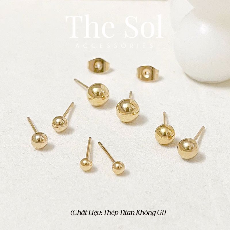  Bông Tai Titan Unisex The Basic 