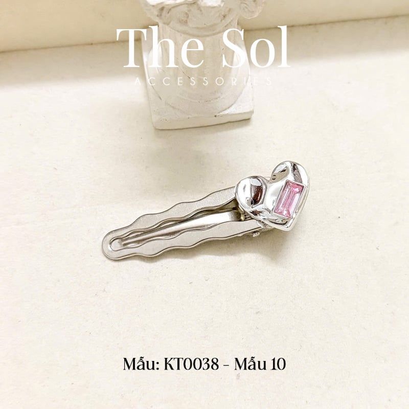  Kẹp Tóc Hàn Quốc Metal Brand - Mẫu 10 