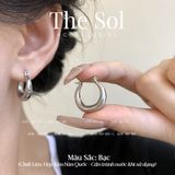  Bông Tai Hàn Quốc Unique Hoops 