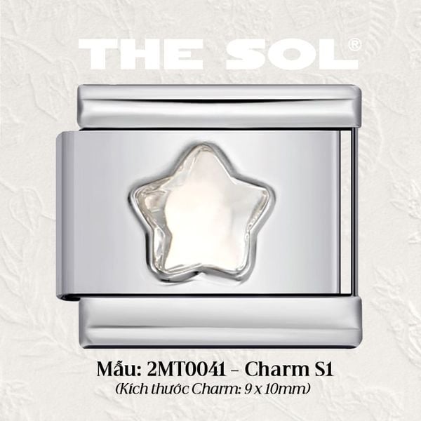 Charm Titan Italian Bracelet - Charm S 