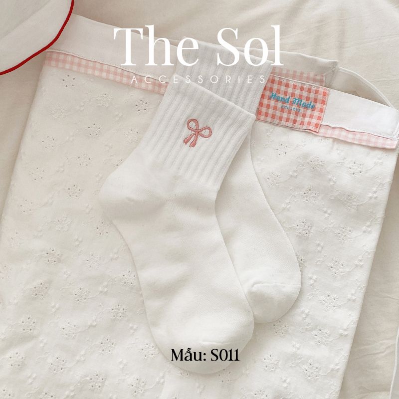  Tất Hàn Quốc The Pinky Bow 