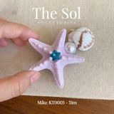  Kẹp Tóc Sao Biển & Sò Biển 