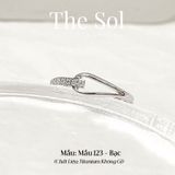  Nhẫn Titan Dia Knot - Mẫu 123 